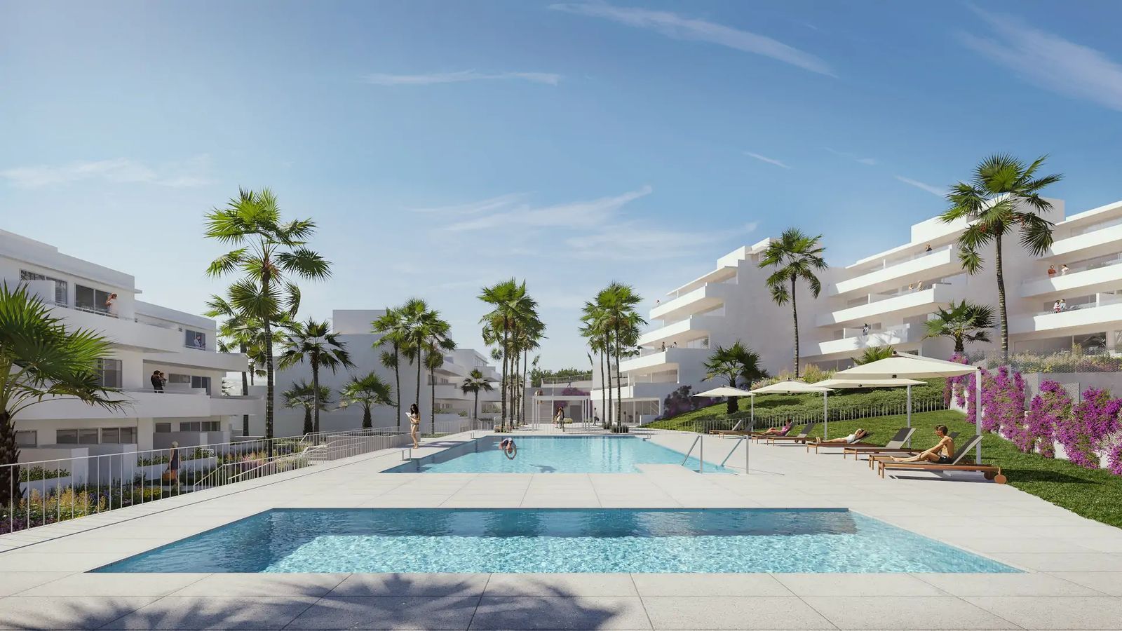 2 Bed Middle Floor Apartment in Estepona in Estepona — Apartment
